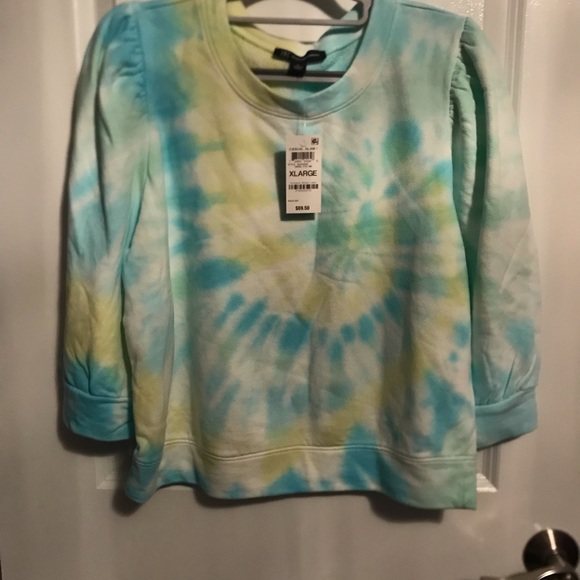 INC Tie Dye Sweatshirt - Picture 1 of 4